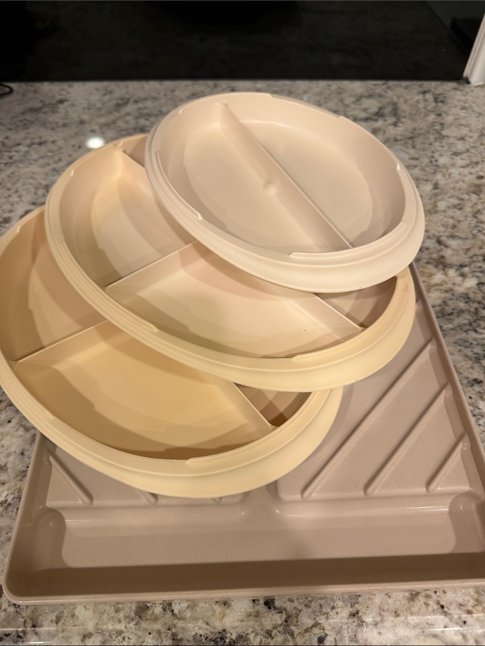 VTG (1980s) Anchor Hocking and Amway Queen Microwave Cooking Ovals & Bacon Tray